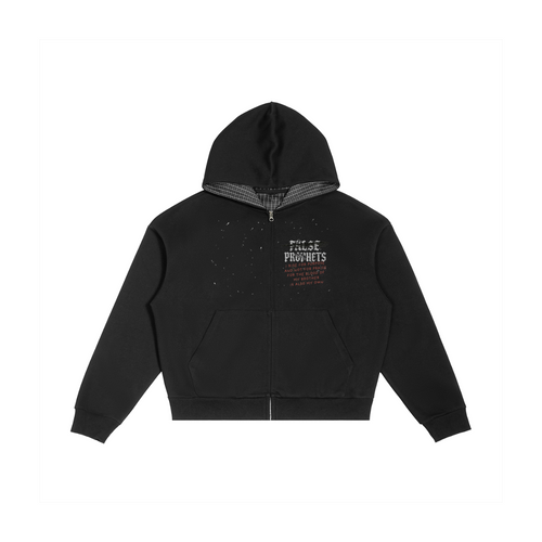 False Prophets "Ethos" Plaid Lined Hoodie