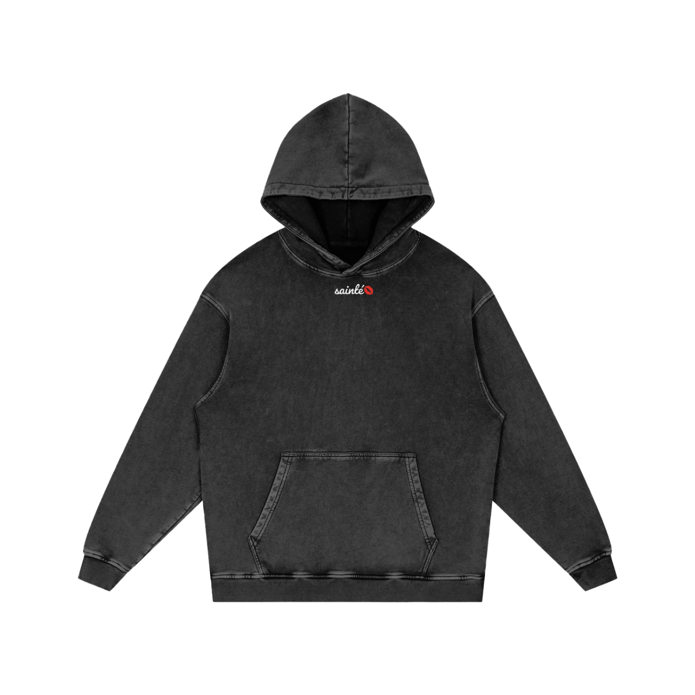 Lip Service Washed Relaxed Fit Hoodie