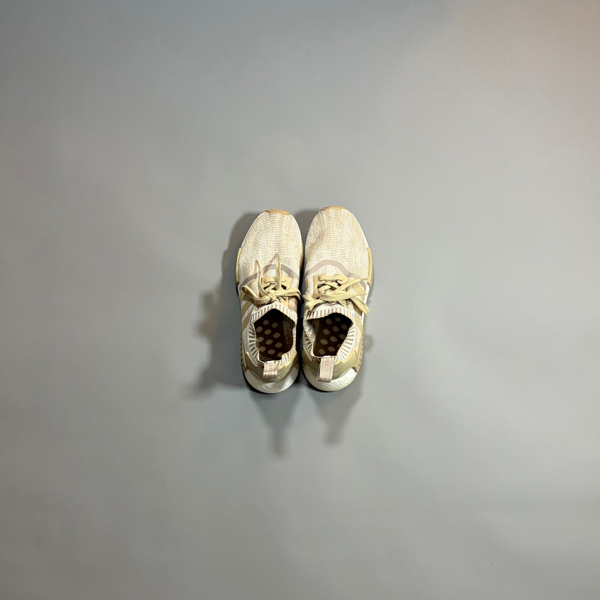 Adidas NMD Shoes Gold & White Size 10