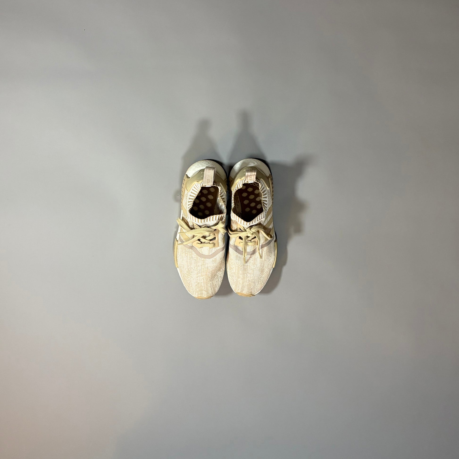 Adidas NMD Shoes Gold & White Size 10