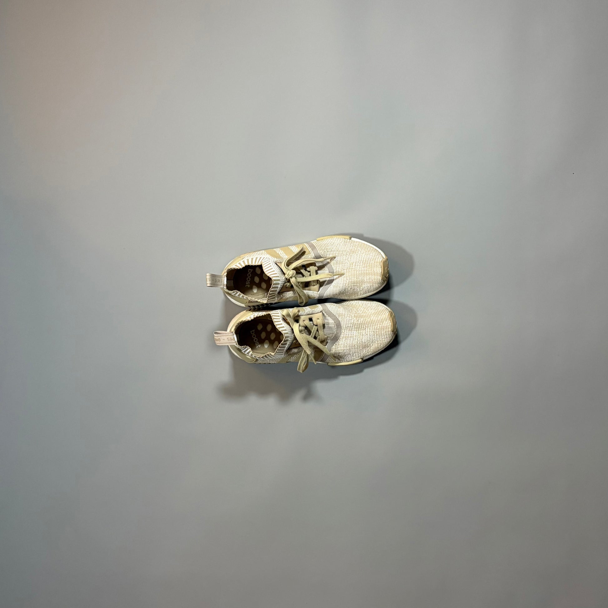 Adidas NMD Shoes Gold & White Size 10