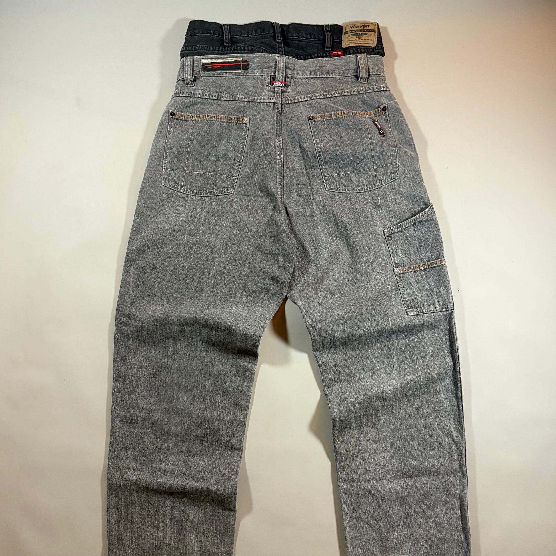 Willie Esco Reworked Double Waisted Jeans
