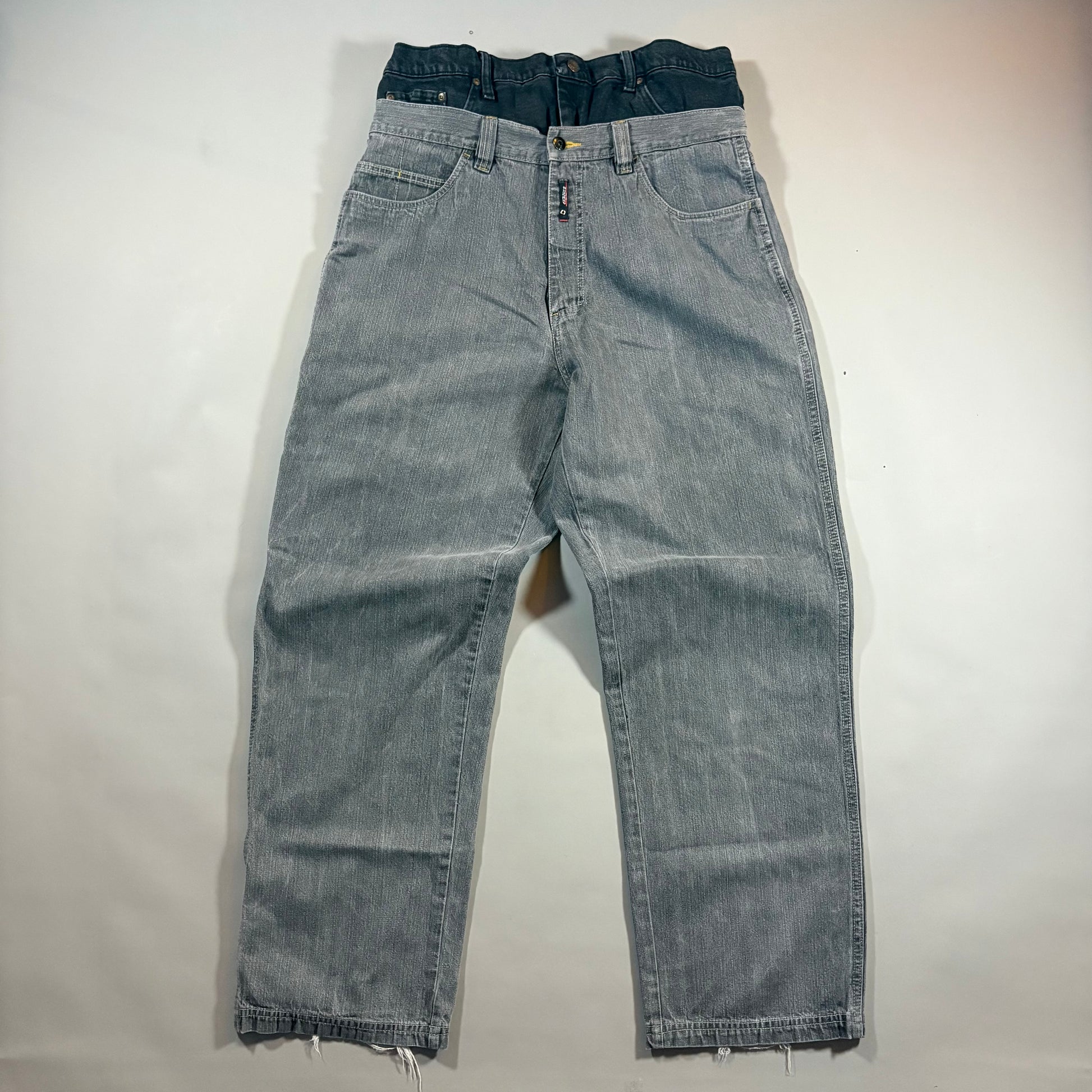 Willie Esco Reworked Double Waisted Jeans
