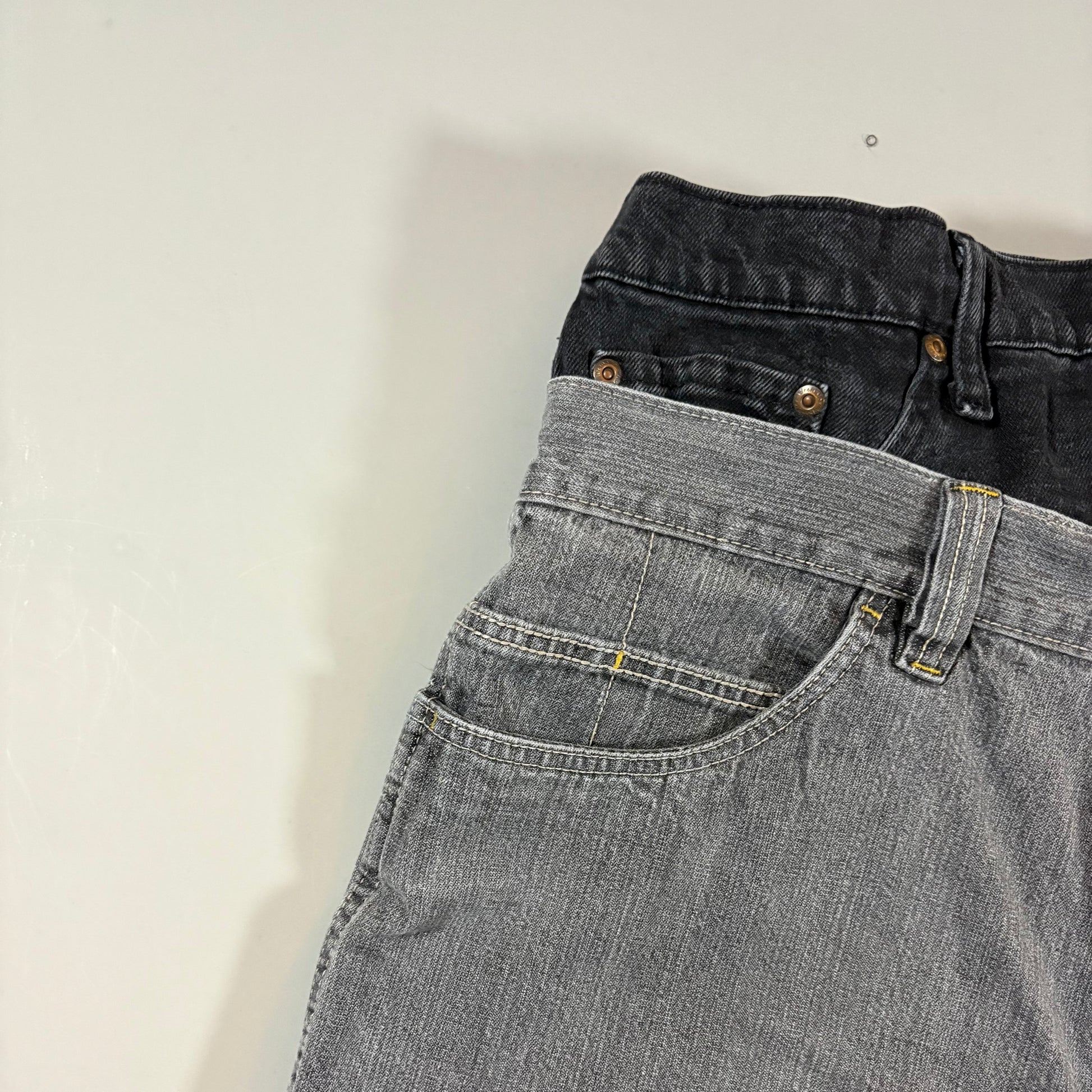 Willie Esco Reworked Double Waisted Jeans