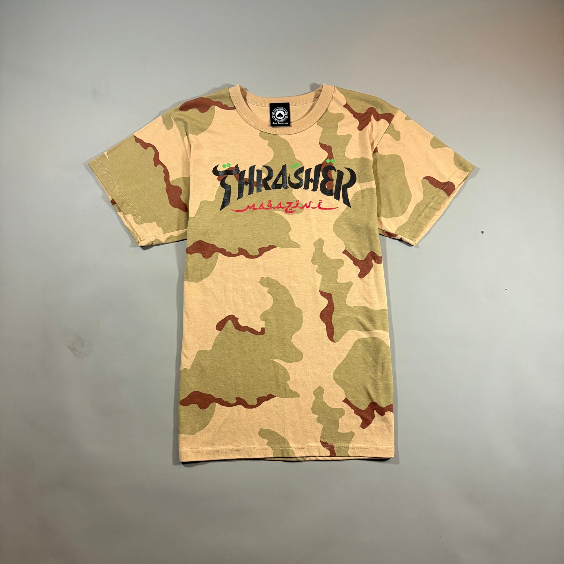 Thrasher Camo Tee Medium