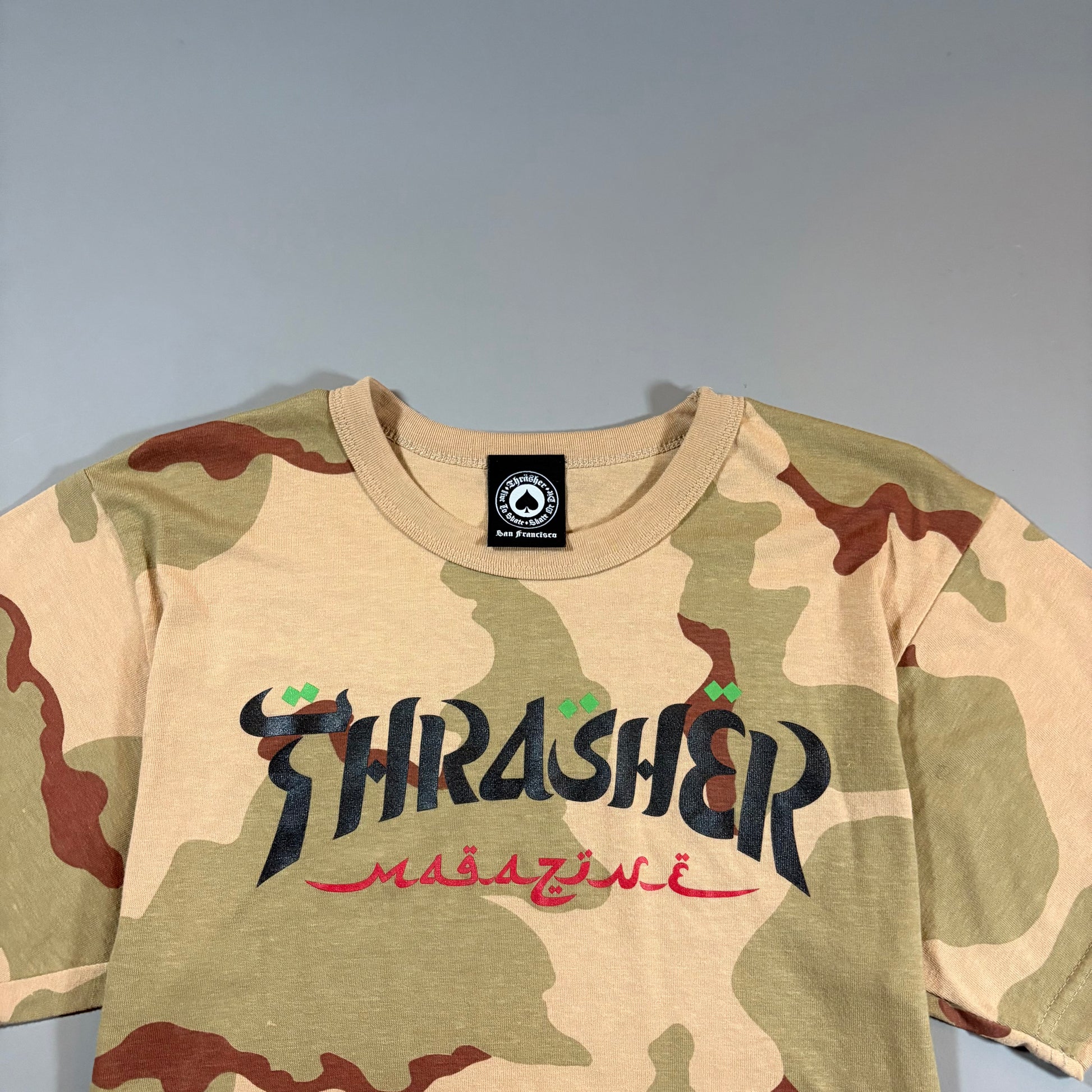Thrasher Camo Tee Medium