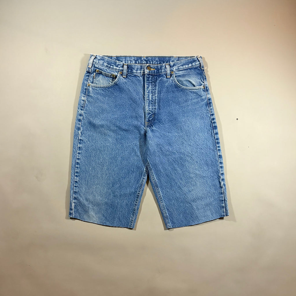 Carhartt Reworked Relaxed Fit Denim Shorts 38 Waist