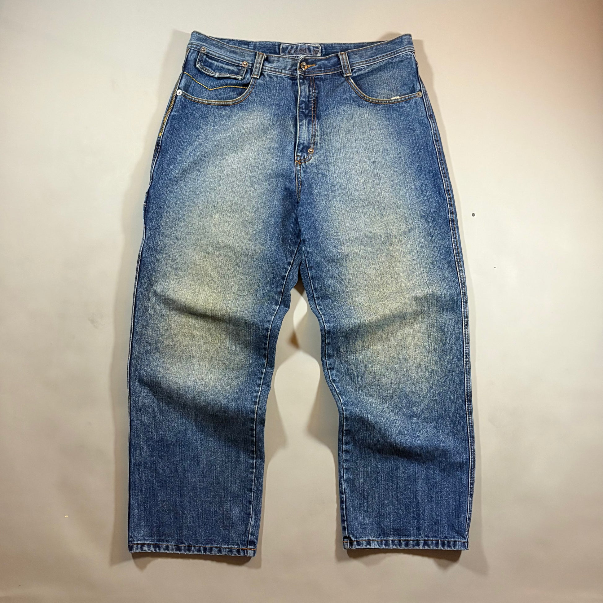 Delf Sportswear Baggy Denim Jeans 38x32