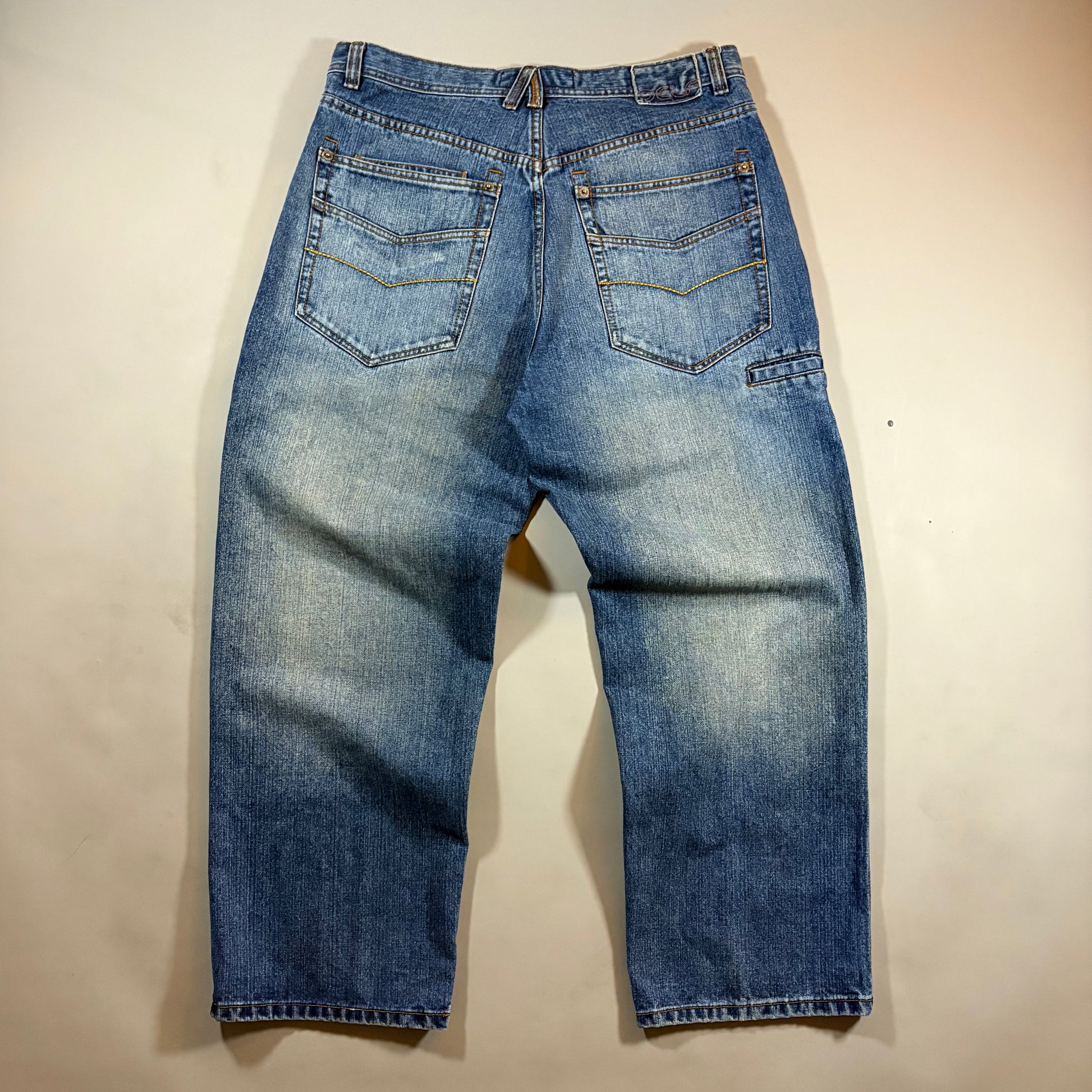 Delf Sportswear Baggy Denim Jeans 38x32