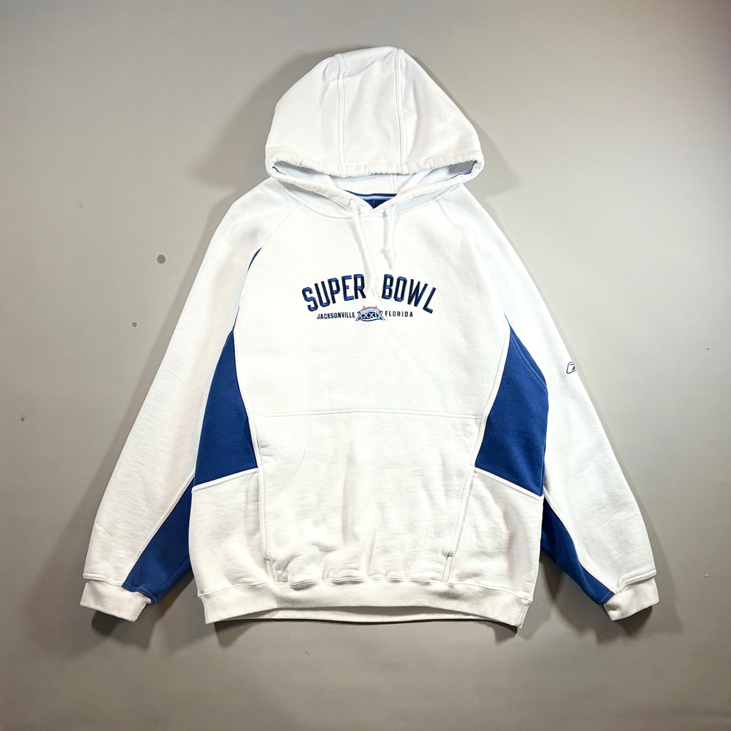 Vintage Reebok Super Bowl XXXIX Hoodie Large