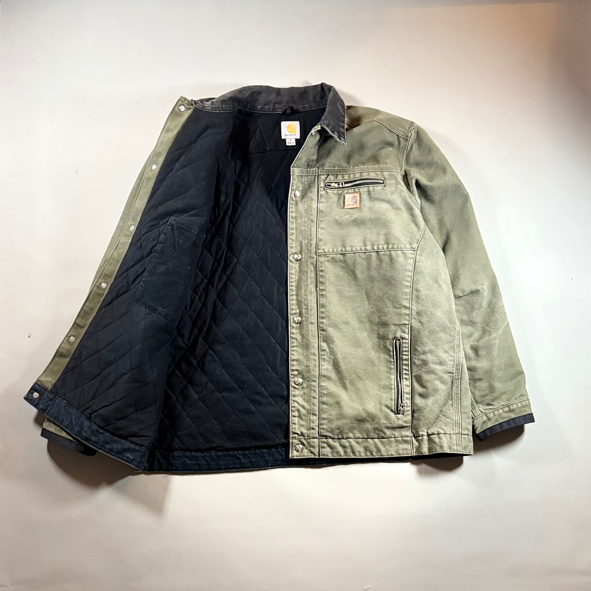 Carhartt Quilt Lined Workwear Jacket XL