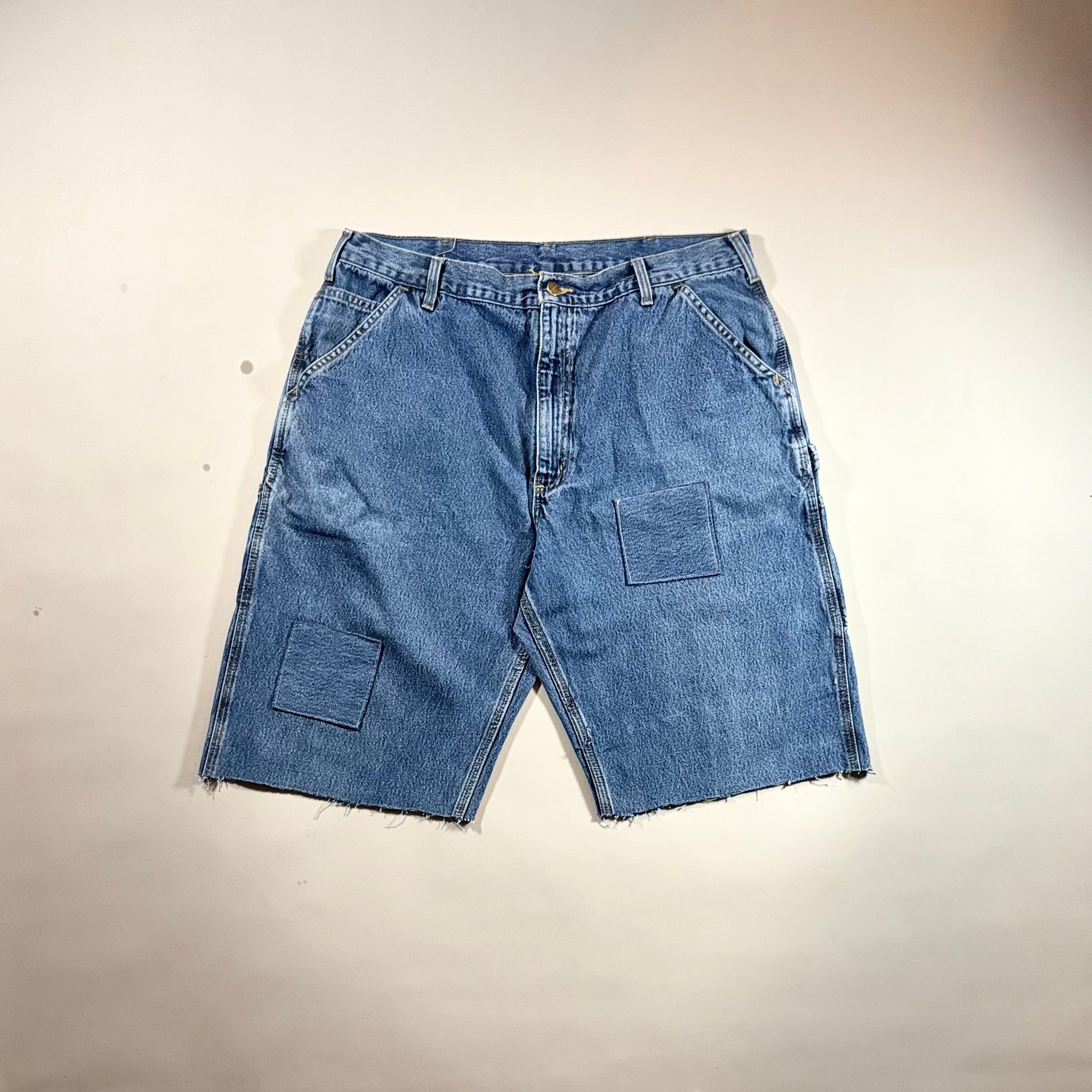 Carhartt Reworked Carpenter Style Denim Jorts