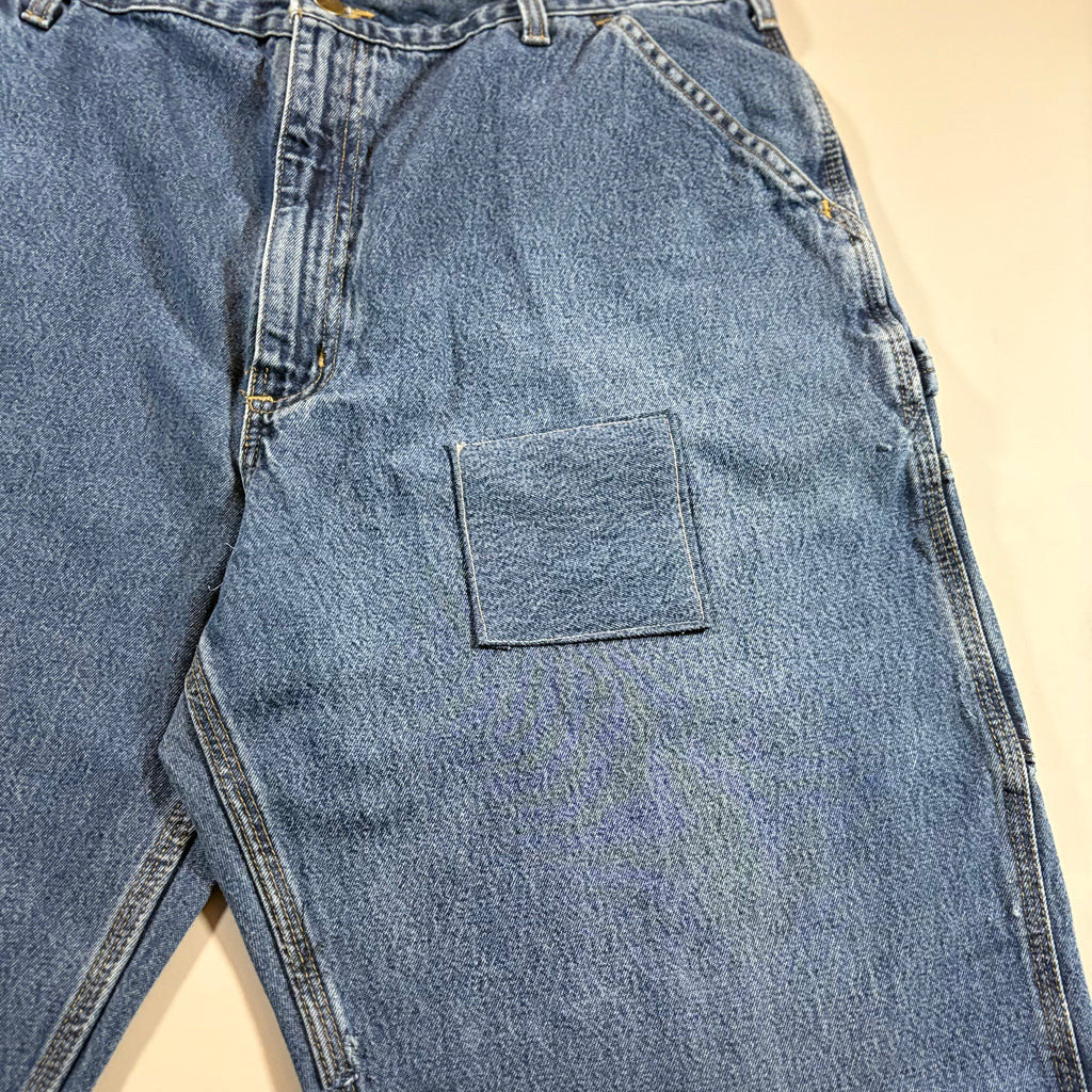 Carhartt Reworked Carpenter Style Denim Jorts