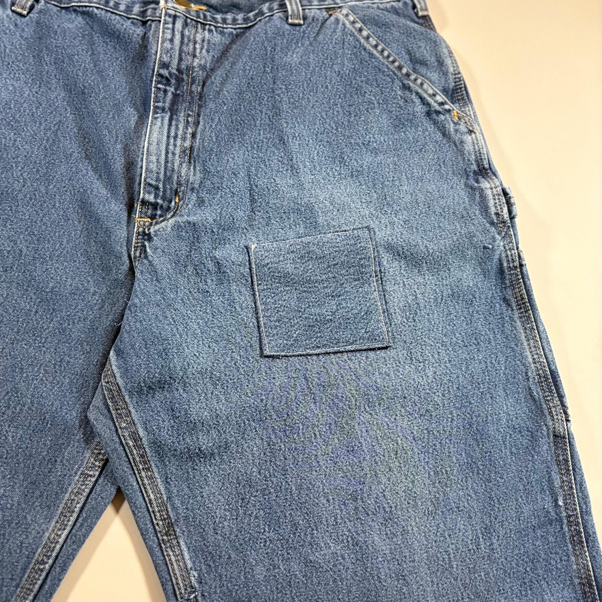 Carhartt Reworked Carpenter Style Denim Jorts
