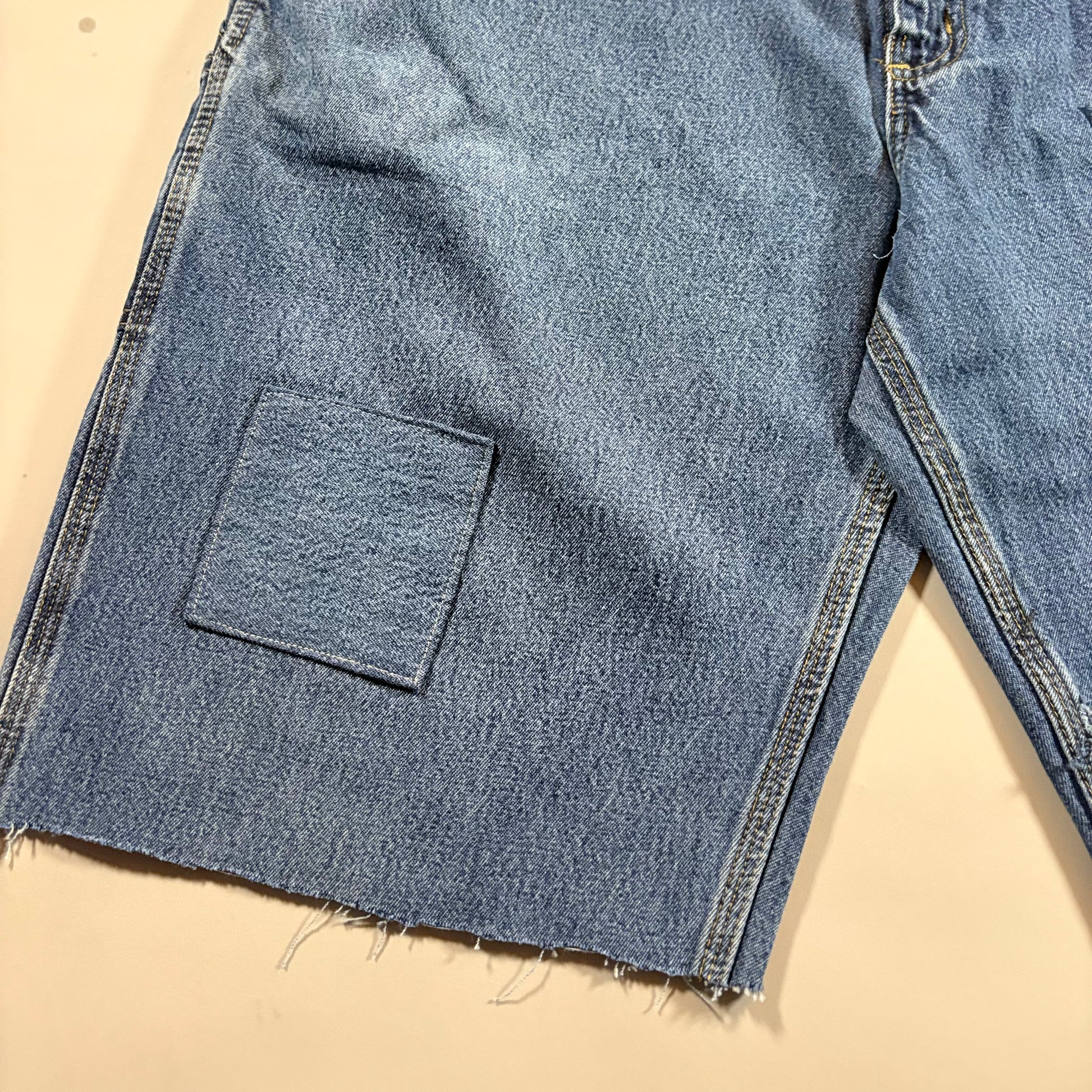 Carhartt Reworked Carpenter Style Denim Jorts