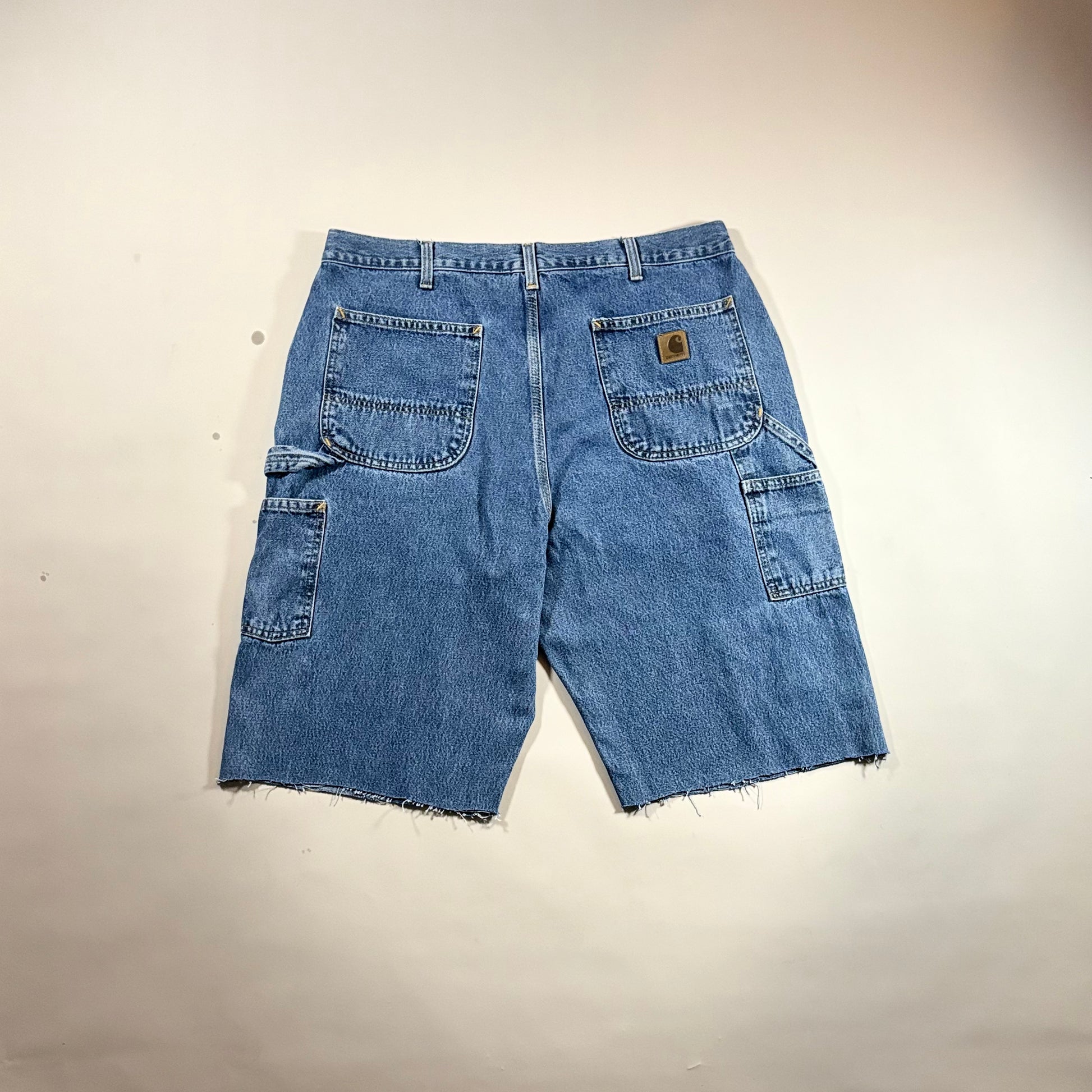 Carhartt Reworked Carpenter Style Denim Jorts