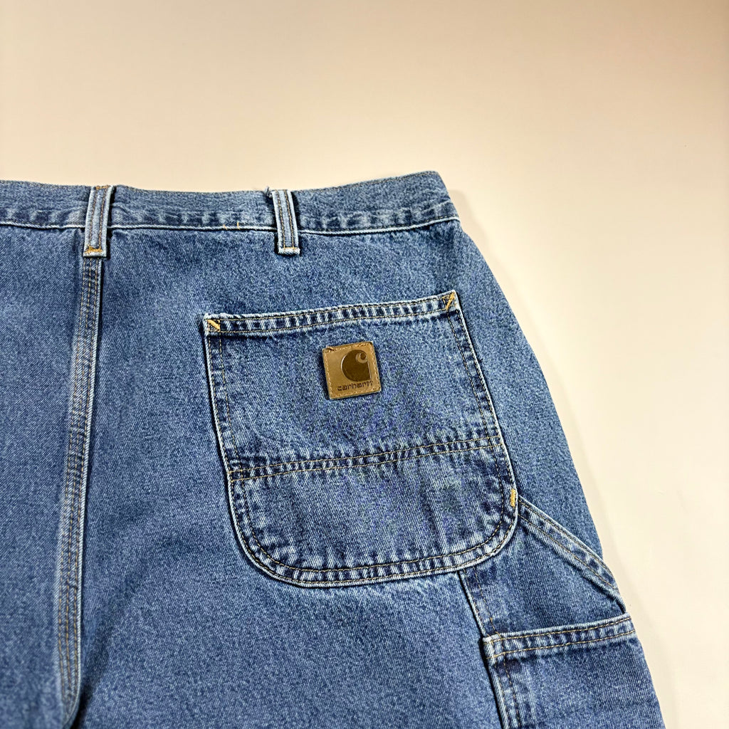 Carhartt Reworked Carpenter Style Denim Jorts